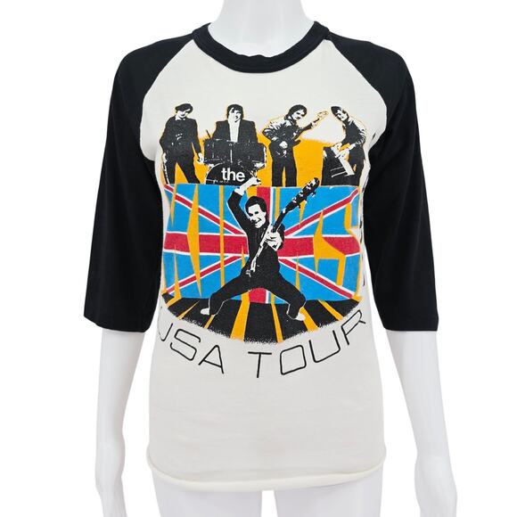 1981 The Kinks USA Tour Original Raglan Tee Shirt S - Picture 1 of 8